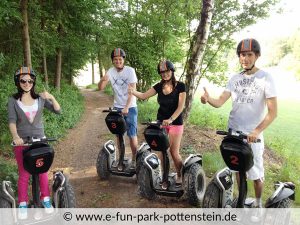 Segway Angebote im E-Fun Park Pottenstein